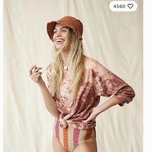 Free People We the free tie dye tee